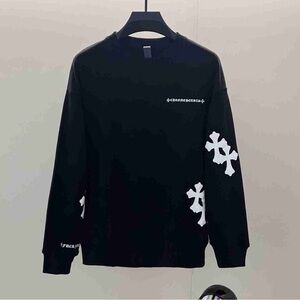 Chrome Hearts Black Knit with White Accent